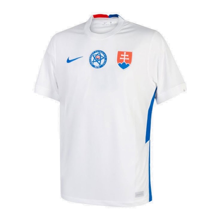 Tailandia Camiseta Eslovaquia Replica Segunda Ropa 2020 Blanco